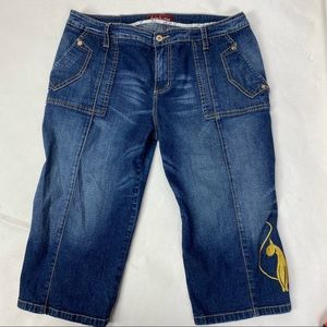 Baby Phat jeans capris size 18